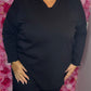 Comfy Set Max 2.0 Zwart Plus Size maat 46 t/m 54