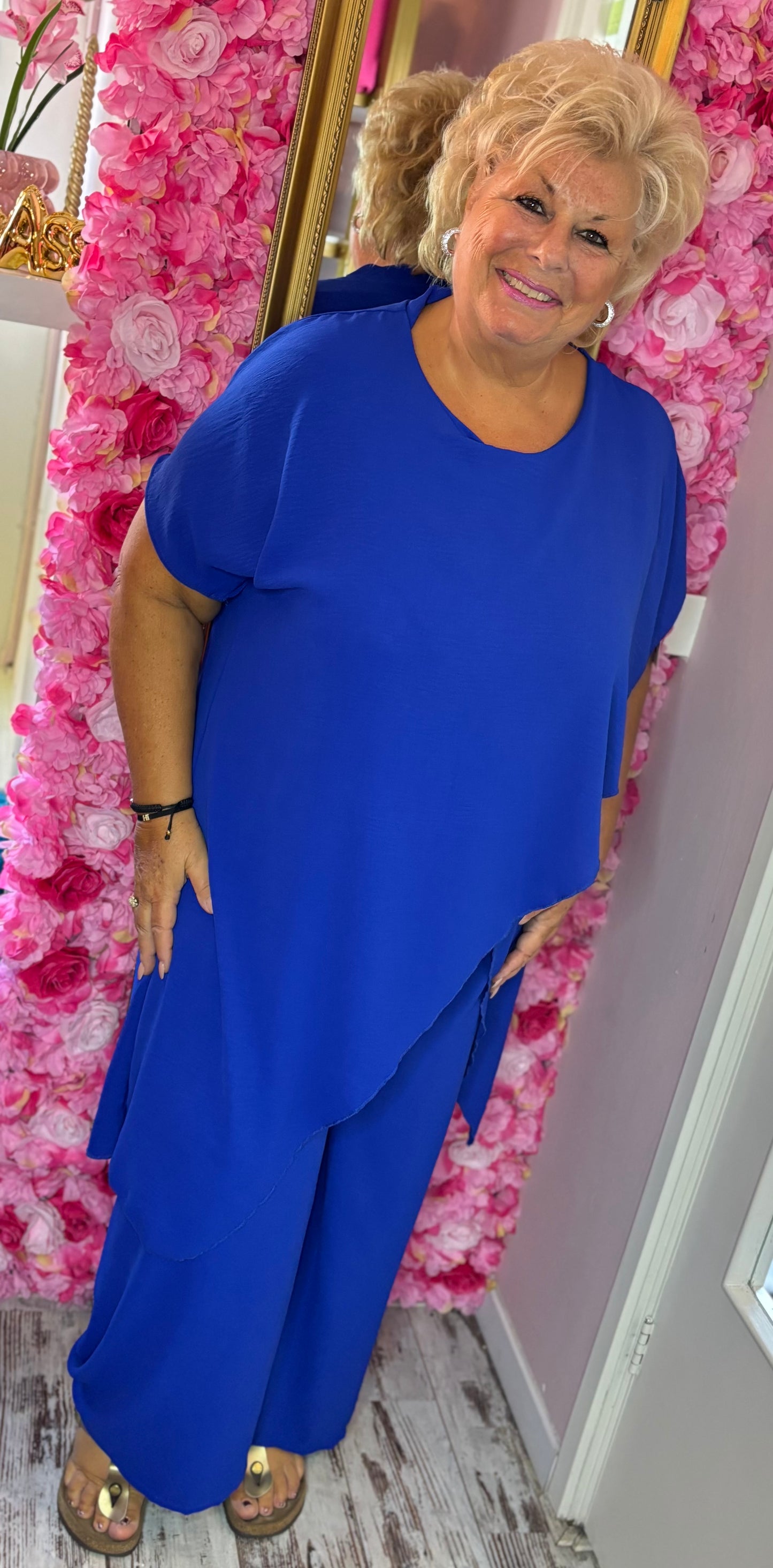Set Emma Konings Blauw Plus Size maat 48 t/m 54