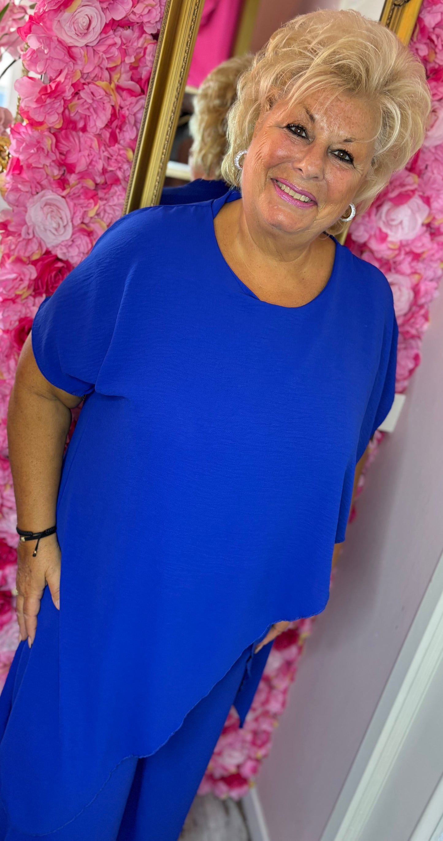Set Emma Konings Blauw Plus Size maat 48 t/m 54