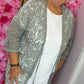 Kimono Kant Leger Groen Plus size Maat 44 t/m 50-52