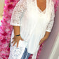 Kimono Kant Wit Plus size Maat 44 t/m 50-52