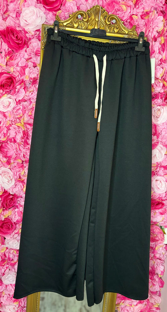 Jogging Broek Zwart Plus Size Maat 44 t/m 52