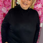 Shirt Col Zwart Plus Size Maat 46 t/m 54