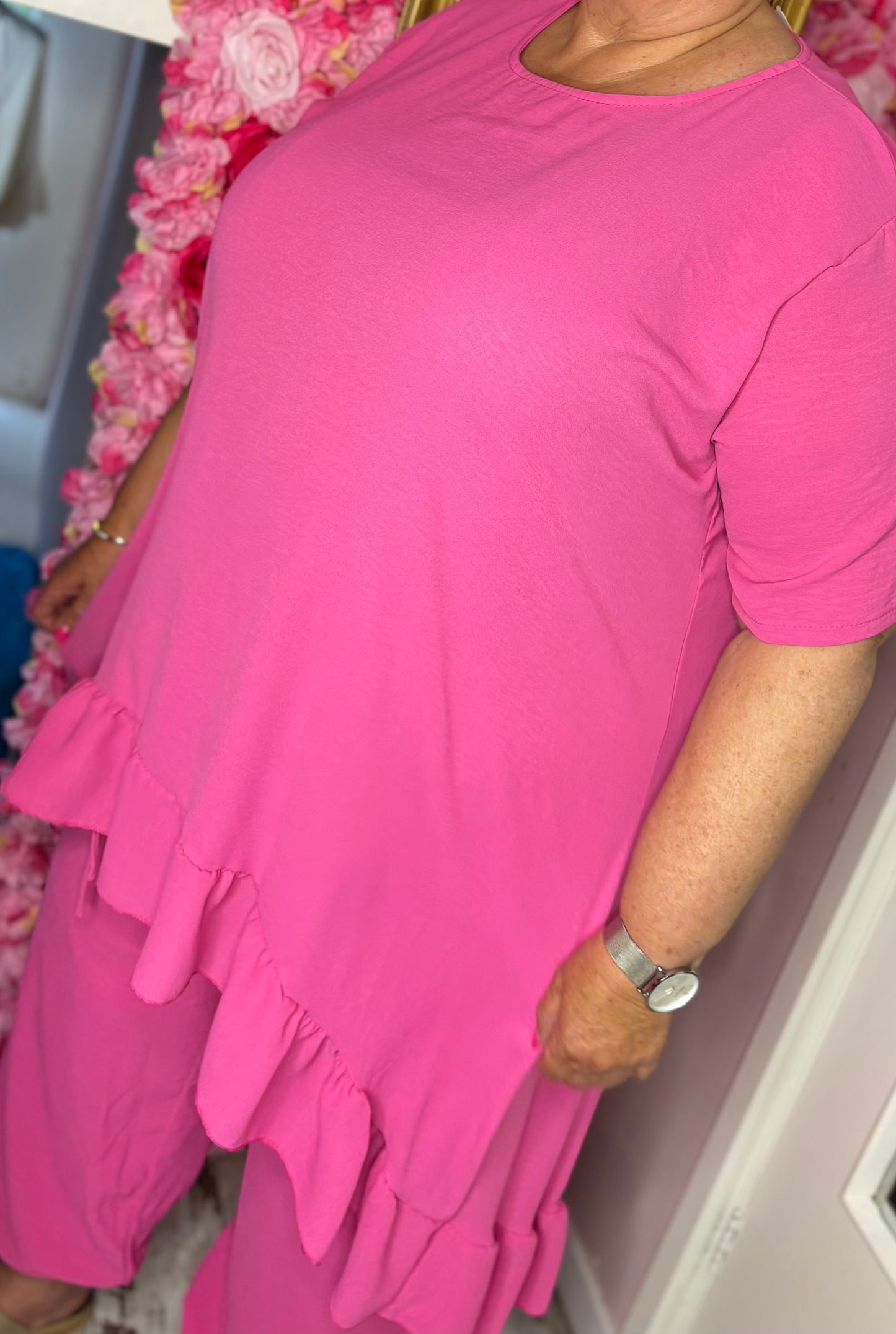 Set Viral Fuchsia Plus Size maat 48 t/m 54
