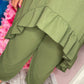 Set Viral Leger Groen Plus Size maat 48 t/m 54