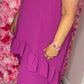 Set Marina Donker Paars Plus Size maat 46 t/m 52