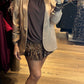 Skort Lilly Bruin t/m maat 46