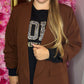 Trui Soho Panter Zwart Plus Size Maat 44 t/m 52