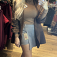 Skort Biba Shine Bruin