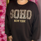 Trui Soho Panter Bruin Plus Size Maat 44 t/m 52