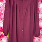 Jurk-Tuniek Perfect Bordeaux Maat 46 t/m 52-54