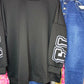 Trui Flori Zwart Plus Size Maat 44 t/m 52