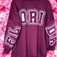 Trui Flori Bordeaux Plus Size Maat 44 t/m 52