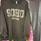 Trui Soho Panter Bruin Plus Size Maat 44 t/m 52