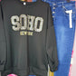 Trui Soho Panter Zwart Plus Size Maat 44 t/m 52