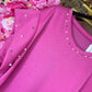 Jurk Parel Fuchsia Plus Size Maat 48 t/m 54-56