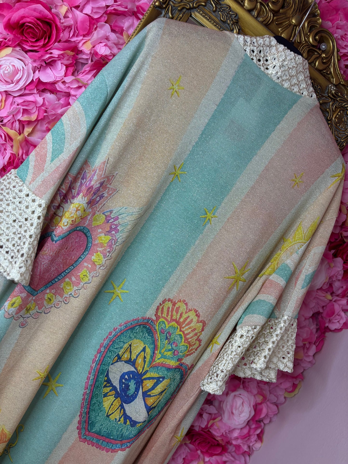 Kimono Ibiza Mint Eye Plus size Maat 46 t/m 50-52