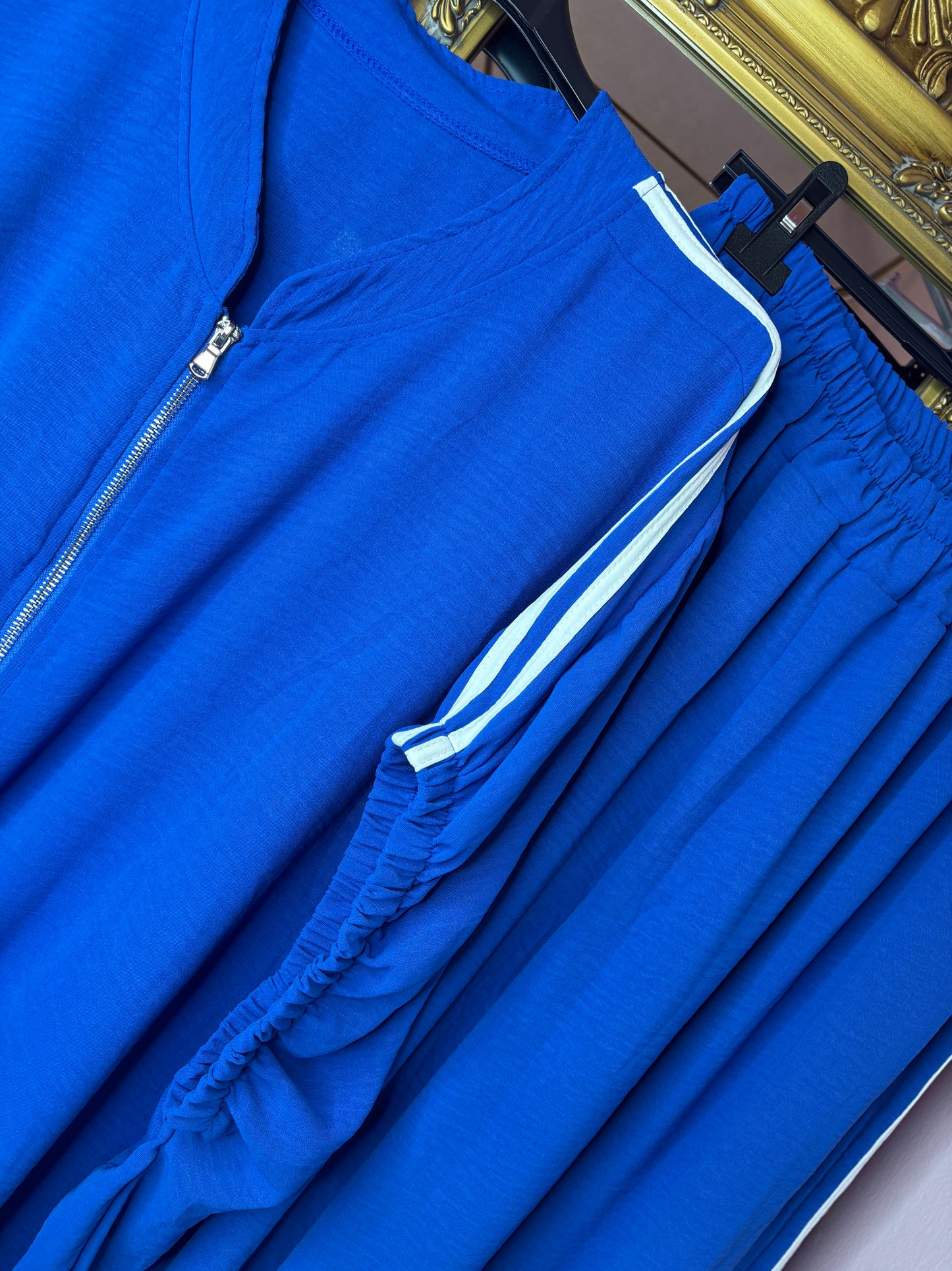 Set Sporty Koningblauw Plus Size maat 48 t/m 54