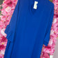 Blouse Mia Koningsblauw Plus Size maat 48 t/m 54-56