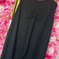 Top Strik Rug Zwart Plus Size Maat 44 t/m 50-52
