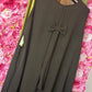 Top Strik Rug Zwart Plus Size Maat 44 t/m 50-52