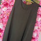 Top Strik Rug Zwart Plus Size Maat 44 t/m 50-52