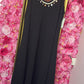 Jurk Beachy Zwart Plus Size Maat 46 t/m 52