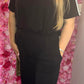 Comfy Set Denies Zwart Plus Size tot Maat 48