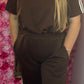 Comfy Set Denies Bruin Plus Size tot Maat 48
