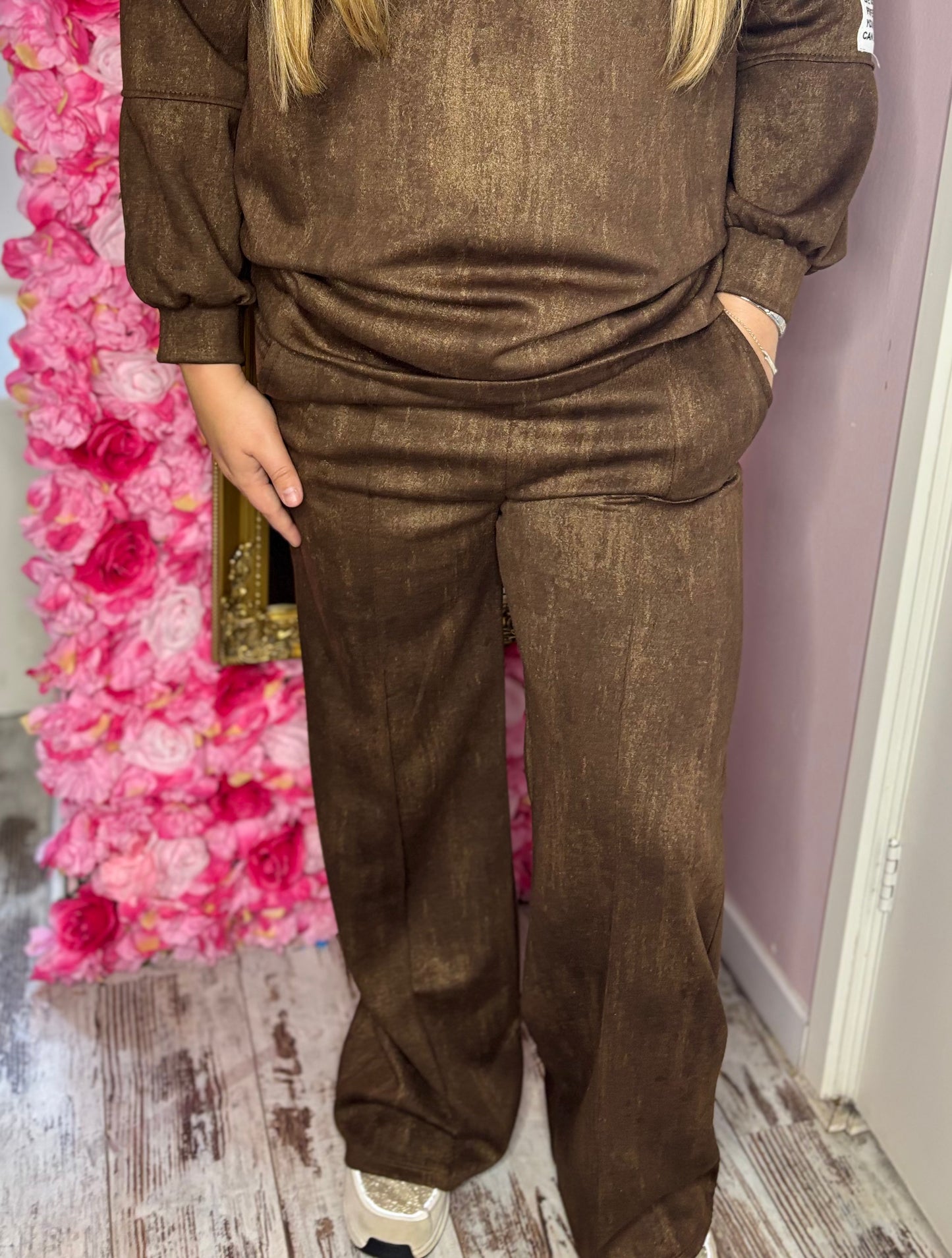 Comfy Set Fabulous Bruin Plus Size maat 44 t/m 52