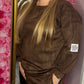 Comfy Set Fabulous Bruin Plus Size maat 44 t/m 52
