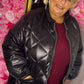 Jas Holy Zwart Plus Size Maat 48 t/m 54-56 (dicht)