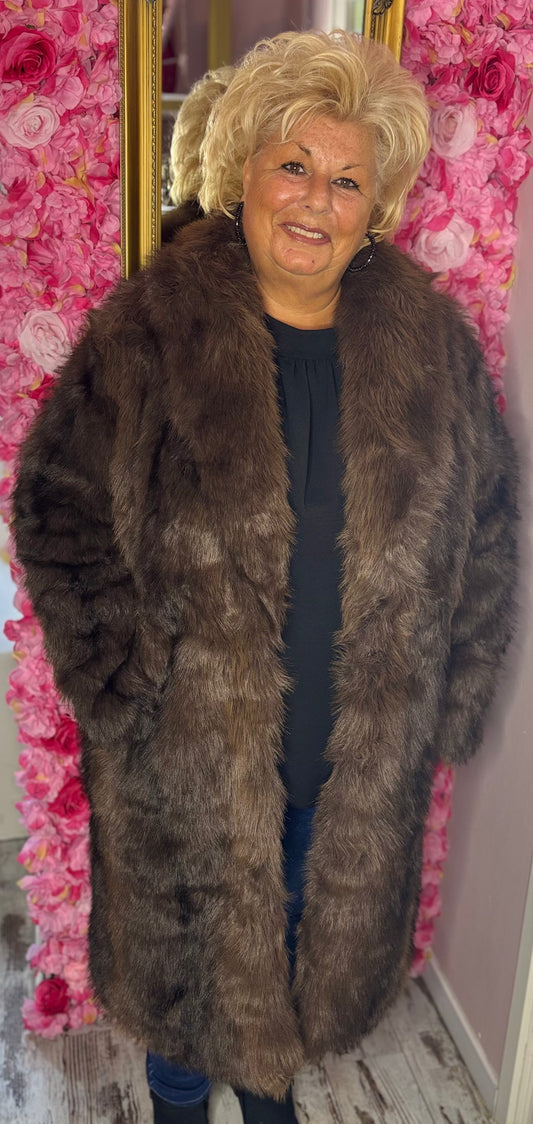 Jas Luxe Panter Plus Size Maat 46 t/m 54 (dicht)