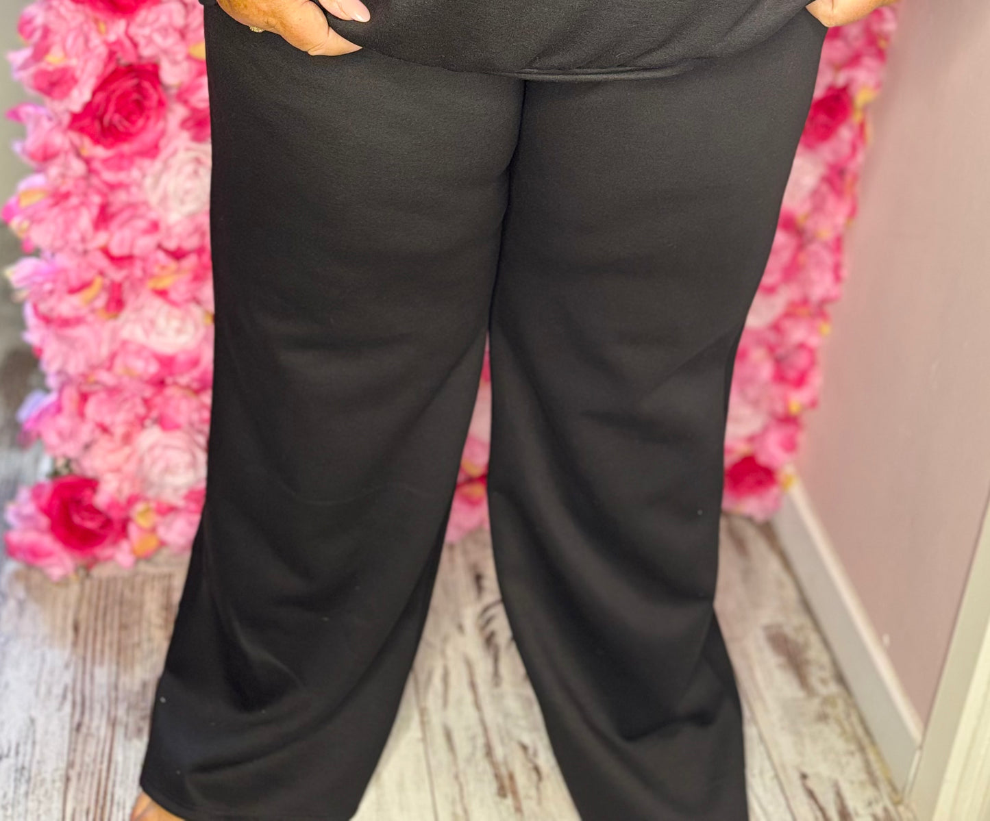 Comfy Set Perfect Zwart Plus Size maat 46 t/m 54