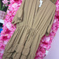 Jurk Marbella Summer Camel Plus Size 48 t/m 54-56