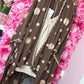 Poncho Luxe Bruin Plus size Maat 48 t/m 56