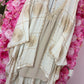 Poncho Luxe Beige Plus size Maat 48 t/m 56