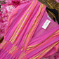 Lange Jurk Katoen Roze Plus Size Maat 48 t/m 52