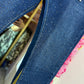 Jeans Glitter Max Dark Maat 44 t/m 54