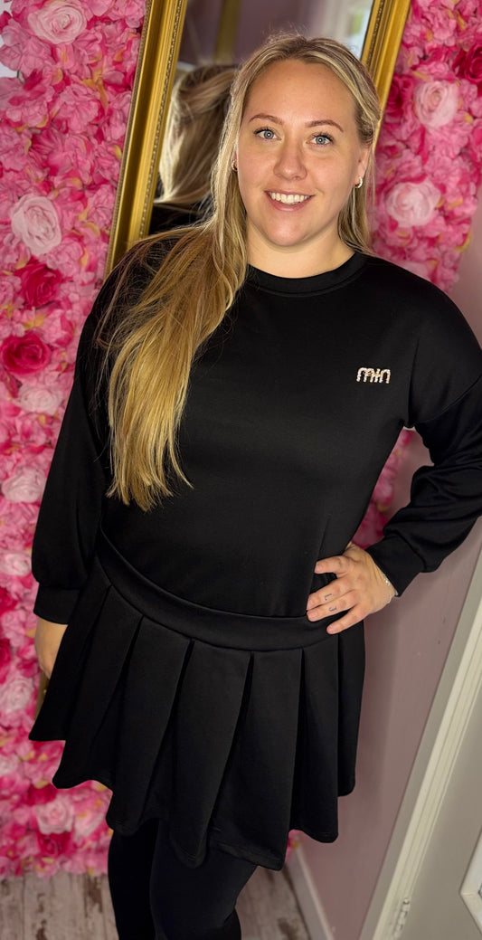 Jurk Mio Zwart Plus Size tot maat 46