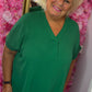 Blouse Ballon Sum Guc Groen Plus Size maat 48 t/m 54