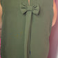 Top Strik Rug Leger Groen Plus Size Maat 44 t/m 50-52