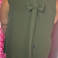 Top Strik Rug Leger Groen Plus Size Maat 44 t/m 50-52