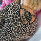 Lange Jurk Panter Travel Plus Size Maat 48 t/m 54-56