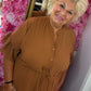 Jurk Marbella Summer Roest Plus Size 48 t/m 54-56