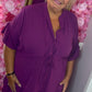 Jurk Marbella Paars Plus Size 48 t/m 54-56