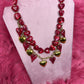 Ketting Lovely two Bordeaux