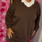 Comfy Set Office Bruin Plus Size maat 46 t/m 52