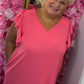 Jurk Musthave Koraal Plus Size Maat 48 t/m 52