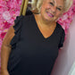 Jurk Musthave Zwart Plus Size Maat 48 t/m 52